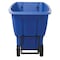 Vestil Heavy Duty Tilt Truck 1 Cubic Yard 2100 lb Blue TDT-100-HD-BLUE - alternate 3